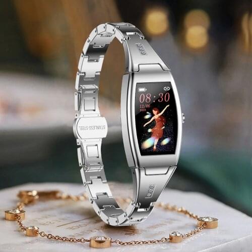 Smart Watch Heart Rate Blood Pressure Sleep Monitor Female period Waterproof Women Fashion smart bracelet for iphone xiaomi