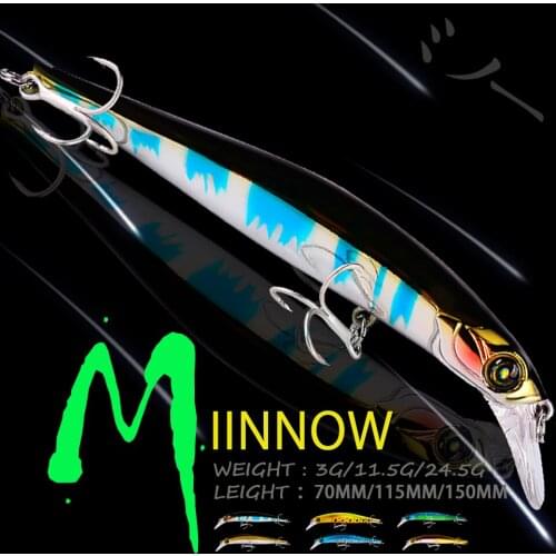 WALK FISH 1PCS 3g/11.5g/24.5g Minnow Fishing Lure Wobblers 3D Eyes Bait Artificial Hard Bait With Blood Trough Three Hook Tackle