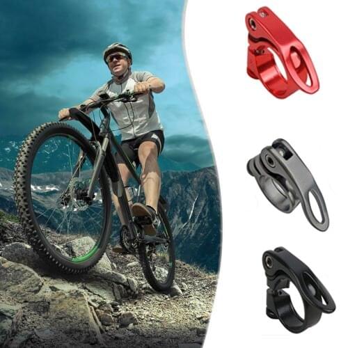 Bike Seat Post Clamp Aluminum Alloy Bicycle Seat Post Clamp Quick Release Bike Seatpost Clamps 28.6/31.8/34.9mm Seatpost Clamp