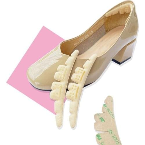 1pair Non-slip Foot Patch Anti-wear Fit Women High Heel Shoe Sticker Cushion Pad Foot Hind Care Heel Protector Shoes Accessories