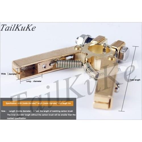 2 Way 3 Way 4 Way Collector Ring Assembly Conductive Slip Ring Copper Carbon Brush Holder Packer Seals Return Copper Ring