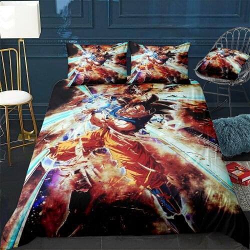 Goku ultra instinct Duvet Cover Comfortable Quilt Home Decora Design Universal Bedding Set Bedclothes+Pillowcase 3pcs