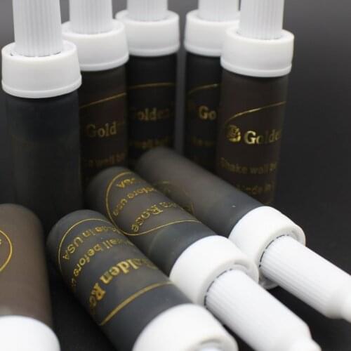 30ml/bottle Permanent Makeup Pigment Golden Rose Tattoo Ink for Eyebrows Eyeliner Lip Tattoo Body