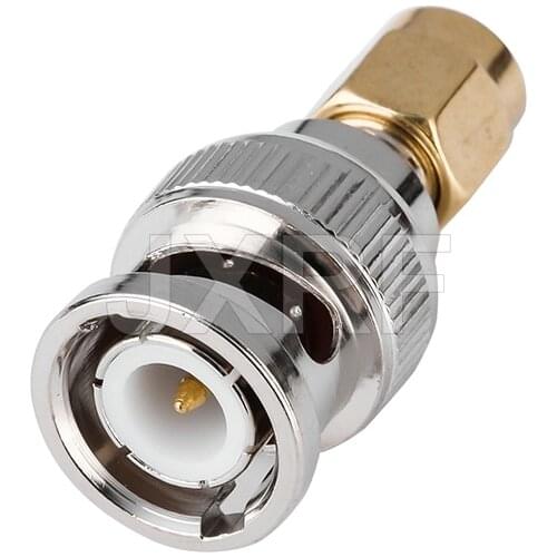 RF adapter BNC to SMA connector BNC male to SMA male Plug Convert Adaptor fast ship