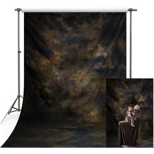 Avezano Brown Black Portrait Backdrop Newborn Baby Abstract Photography Background Grunge Photo Studio Photocall Photozone Decor