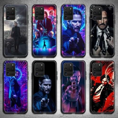 John Wick Phone Case for Samsung Galaxy S20 FE plus Ultra S6 S7 edge S8 S9 plus S10 5G lite 2020