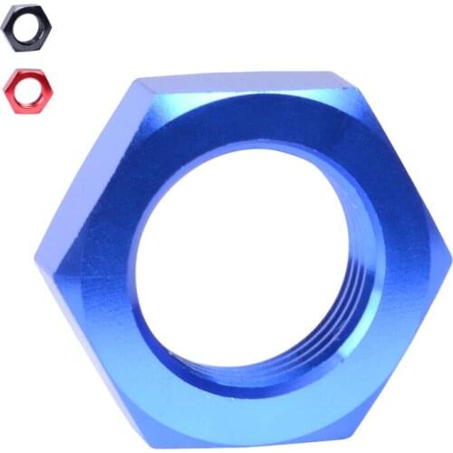 ESPEEDER AN3 Bulkhead Blue Aluminum Anodized Nut Seal Locking Fitting Adapter