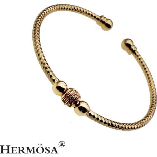 Золотые браслеты Hermosa China At AliExpress