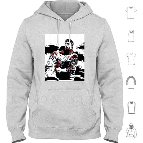 Love Crime Hoodies Long Sleeve Hannigram Hannibal Will Hannibal Lecter Mads Mikkelsen Hugh Dancy Black And