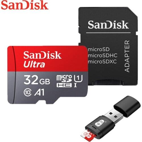 SanDisk Ultra Memory Card 400GB 256GB 200GB 128GB 64GB 98MB/S 32GB 16 GB Micro sd card Class10 UHS-3 A1 flash card SD/TF Microsd