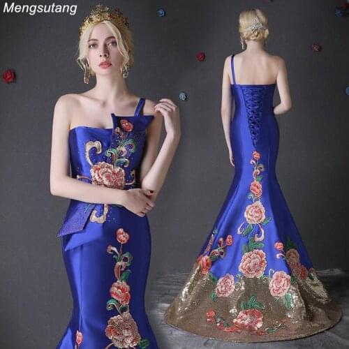 Womens One Shoulder Dresses Mengsutang China