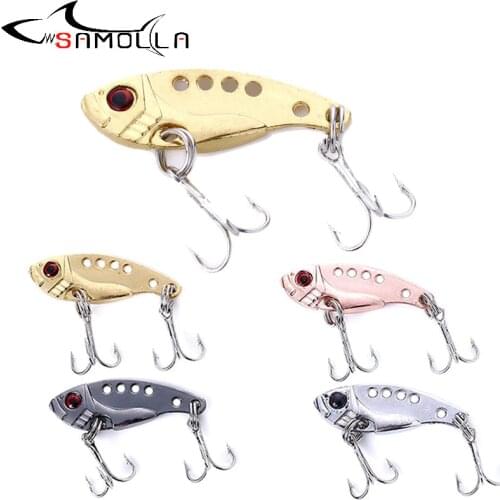 Metal Vib Fishing Lure Weights 3-11g Hard Bait Jig Bass Fishing Jigs Saltwater Lures Trolling Lure Isca Artificial Fake Fish