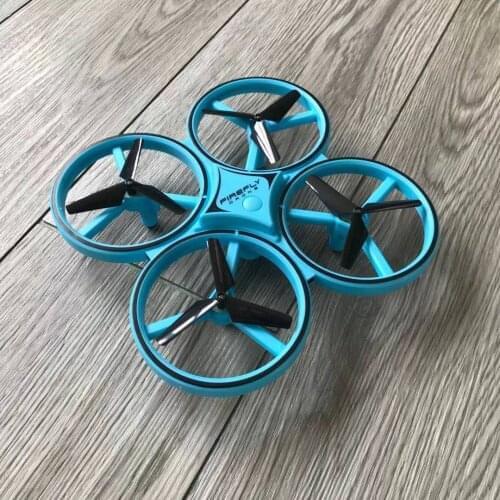 Mini Watch RC Drone Sensing Gesture infrared Induction Quadcopter Intelligent Remote Control LED ufo Helicopter dron Kids Toys