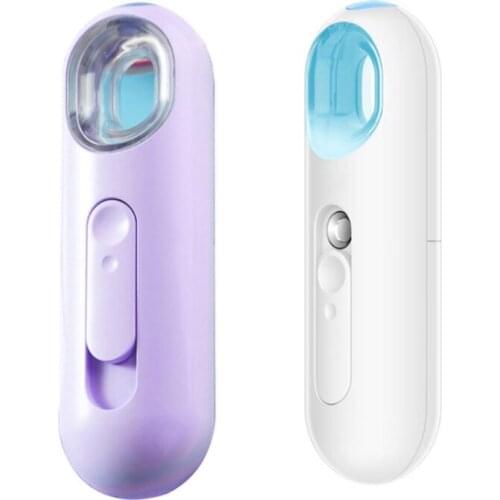 22ML Mini Nano Mister Spray Bottle Battery Operated Facial Steamer Moisturizing Ultrasonic Handheld Atomizer Portable Beauty