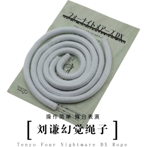 Tenyo Four Nightmare DX Rope Magic Tricks Long Short Rope Illusion trucos de Magia Magician Stage Gimmick Accessories Mentalism