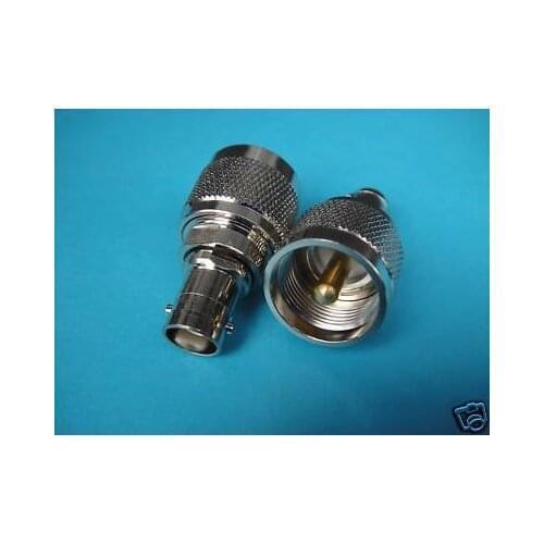 PL259 UHF Male to BNC Female Jack RF COAX Adapter BJ12