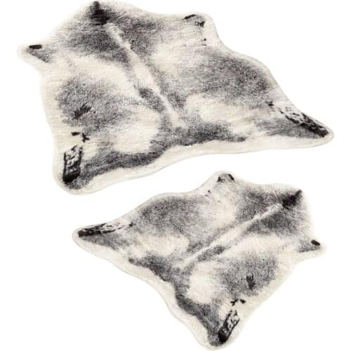 160*210cm Plush Carpet for Living Room Fluffy Rug Soft Artificial Animal Printing Rug Carpet Anti-slip Floor Home Carpet Mat