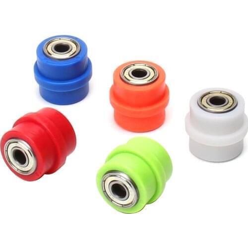 Drive Chain Roller Tensioner Bike Pulley Wheel Slider Guide For Street Enduro Motorcycle Motocross ATV CRF CR XR YZ WR 8mm 10mm