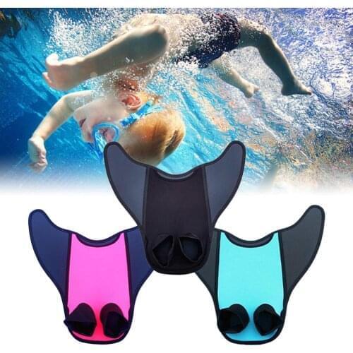 Mermaid Swim Fin One-Piece Swimming Flipper Swimming Training Aid Monofin Aletas Buceo Neopreno Kamp Malzemeleri Supplies
