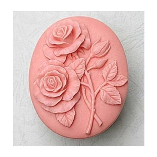 Rose Craft Art Silicone Soap mold Craft Molds DIY Handmade soap molds