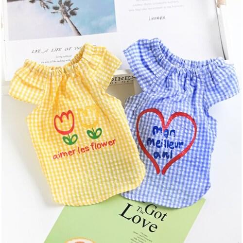 Dog Vest Clothes Spring Summer Pets Outfits Cooling Clothes for Small Dogs Pet T shirt Soft Puppy Dogs Clothes Shirts 115