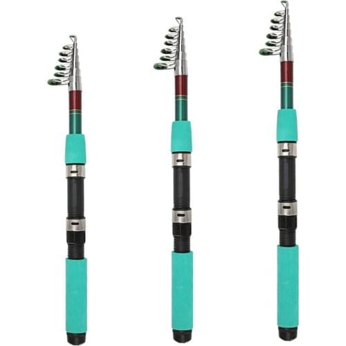 Telescopic Fishing Rod Super Bearing Capacity Portable Spinning Fishing Rod Pole Travel Sea Boat Rock High Quality Fishing Rod