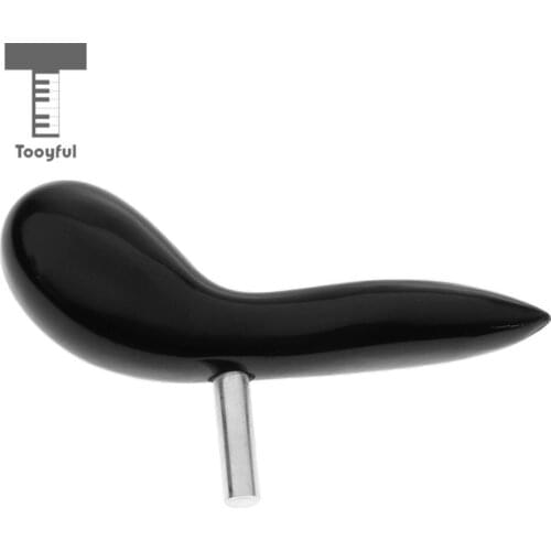 Tooyful Durable Silver Plating Stem Bassoon Hand Holder Saddle Rest Stage Accessory Woodwind Instrument Parts