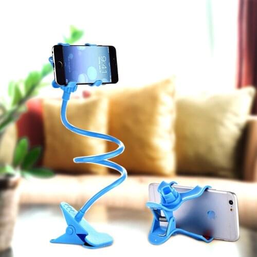 Universal lazy mobile phone gooseneck bracket mobile phone flexible bed desk desk clip bracket mobile phone bracket arm multi co