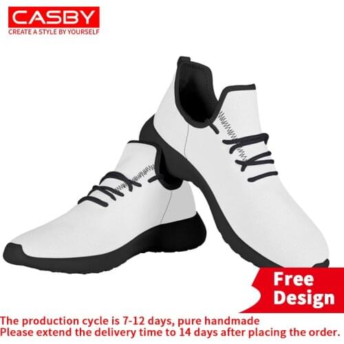 Spring Creative Design Logo Casual Sneakers Simple Custom Graphic Running Shoes New Fashion DIY Print Hip Hop Adult Flats Z41Z42