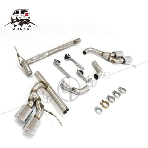 G class W463 G350D exhaust system for W463 G350 muffler tips end pipes 90-18y