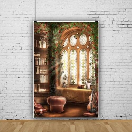 Western Roman Court Style and Forest Photography Vinyl Background Wall Indoor Decor Photocall Backdrop for Photo Studio Props
