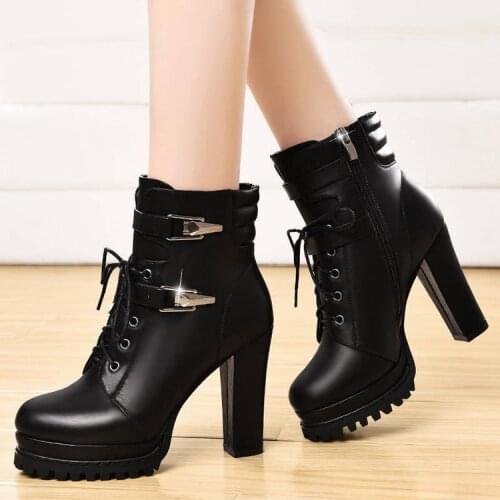High Quality Knee High Boots Women Soft Leather Knee Winter Boots Comfortable Warm Fur Women Long Boots Shoes black brown 35-40
