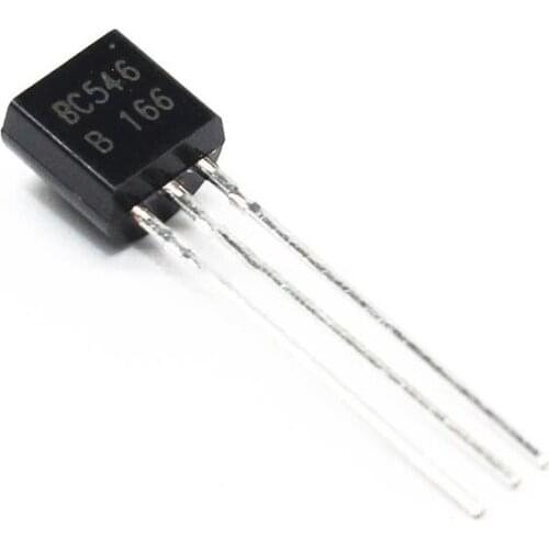 100PCS BC546 TO-92 BC546B TO92 546B new triode transistor