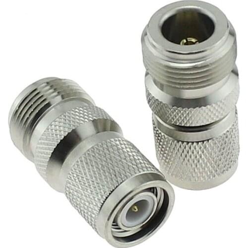 50pcs RF Adapter N Female to TNC Male Connector,N-TNC-KJ L16 Female, N Mother to TNC Male Adapter 50 Ohms