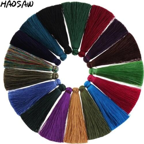 7CM 5Pcs/Lot Tassels Material For DIY Jewelry Findings/Earrings Tassel/Silk Jewelry/Women Decoration/Handmade Accessories