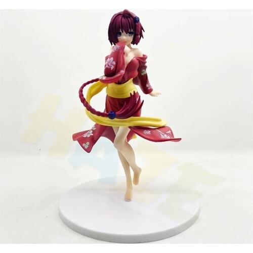 Anime To Love-Ru Darkness Kurosaki Meia bathrobe Ver. Figure Model Toy 19cm