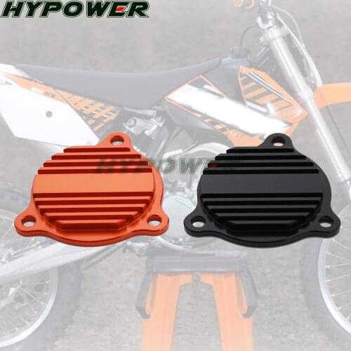 Caken Billet Oil Pump Cover For SXF XCF XCFW XCW EXCF 250 350 450 500 530 Dirt Bike Motocross Enduro Supermoto Off Road KT-4