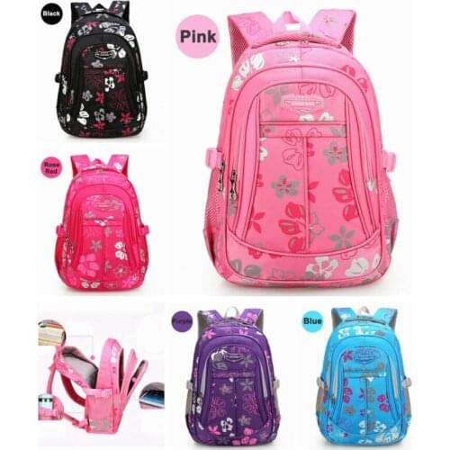 Kids Girls Backpack Waterproof Book Shoulder School Bag Teenagers Large Capacity Fashion Simplicity Casual Trend New Hot Sale