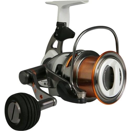 Okuma SG-8000 Baitcasting Reel Fishing Gear Carp Fishing 7+1BB 18kg Brake Fast Speed Sea Pole Fishing Wheel Line Winder Spooler