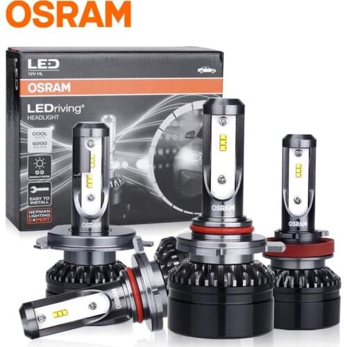 OSRAM H7 led h11 H1 HB3 фонарь налобный h4 9005 9006 HB4 led 6000K 9012 HIR2 H16 H8 car headlight bulbs Auto fog light lamp 12V