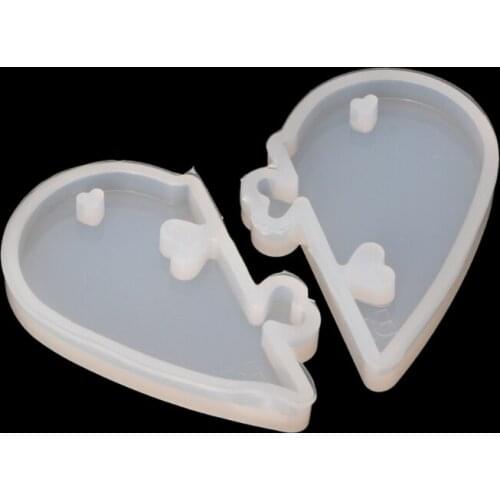 Love locks for lovers Pendant Silicone Mold DIY Epoxy Resin Mould Jewelry Tools