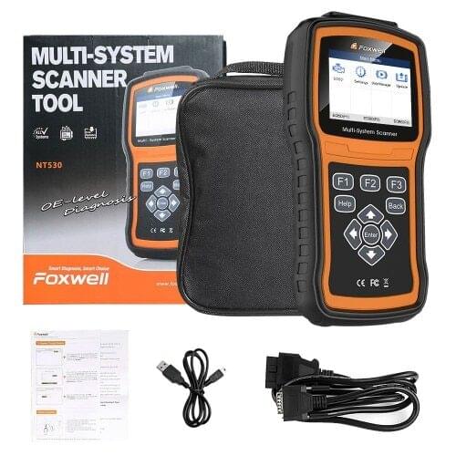 Foxwell NT520 Pro Multi-System Scanner Add Mercedes Benz Firmware Update Version of NT510 Free Update Online