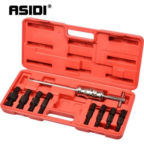 9Pc Blind Hole Slide Hammer Pilot Bearing Puller Internal Extractor Removal Kit