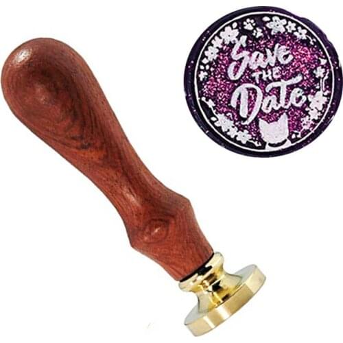 Seal Wax Kit, Save The Date Vintage Wax Badge Seal Stamp Kit Wax Set Tool Gift,custom