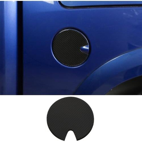 Soft Carbon Fiber Rear Fuel Tank Filler Door Cover Gas Cap Decorative Trim for Dodge Ram 2010-2015 Exterior Car Accessories