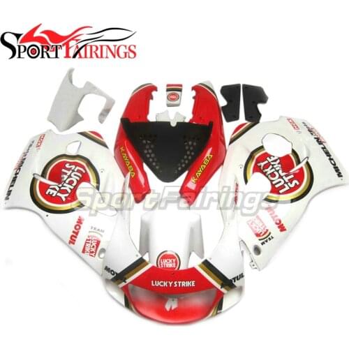 Motorcycle ABS Fairings for Suzuki GSXR600 gsxr750 1996 1997 1998 1999 Sportbike Bodywork Plastic Compression Red White