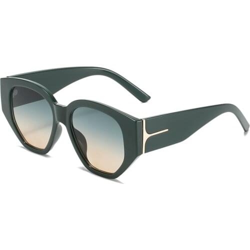 Vintage Ladies Big Cat Eye Sunglasses Luxury Brand Designer Women Cateye Sun Glasses Female UV400 Shades Eyewear Girl