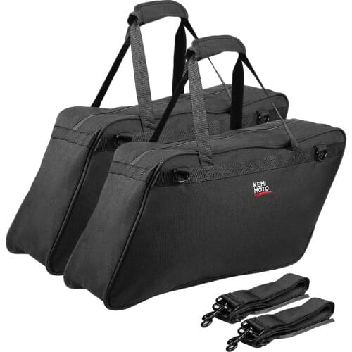 For Kawasaki Motorcycle Universal Saddle Bag Side bag For Road King Chieftain Roadmaster 2014-2017 Touring bag For Electra Glide