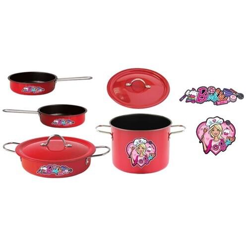 Vardem Toy Boxed 11 Piece Non-Stick Cookware Set toy kitchen cookware set