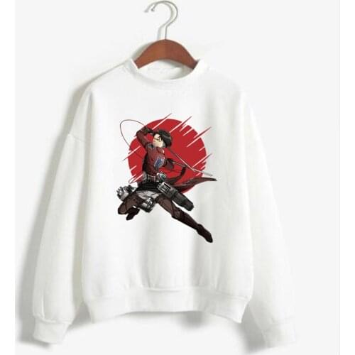 Japanese Anime Funny Attack on Titan Hoodies Winter Japan Style Sweatshirts Streetwear for Women/men